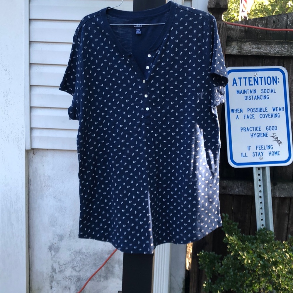 Chaps short sleeve top